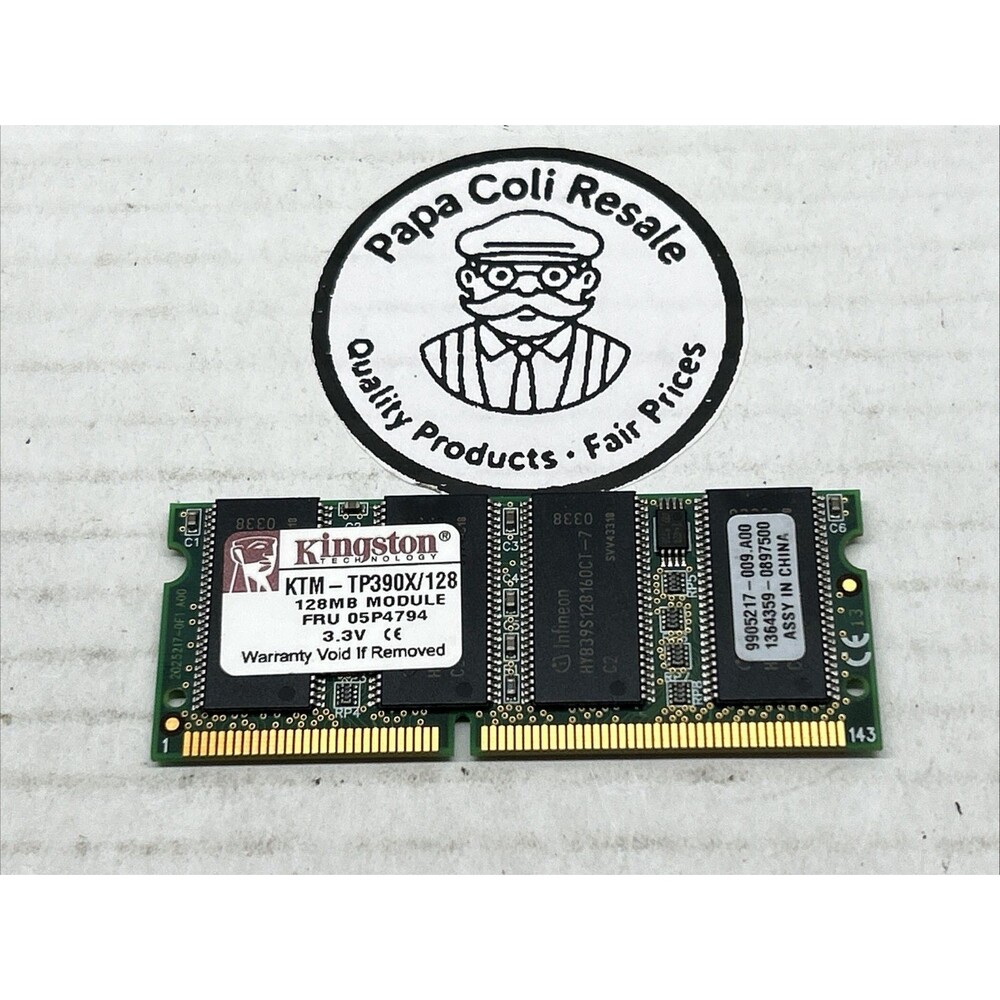 KINGSTON KTM-TP390X/128 SODIMM SDRAM 128MB